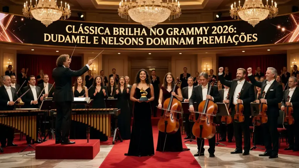 Clássica Brilha no GRAMMY 2026: Dudamel e Nelsons Dominam Premiações